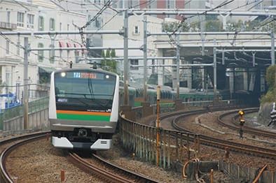 湘南新宿ラインの電車