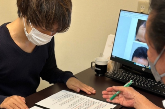 切らない自毛植毛 i-SAFE 6つのアドバンテージ