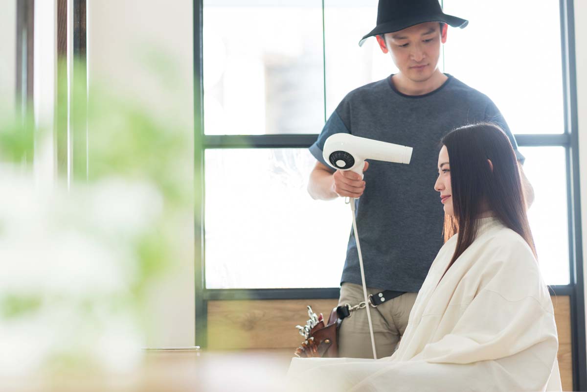 ドライヤーの正しい使い方について