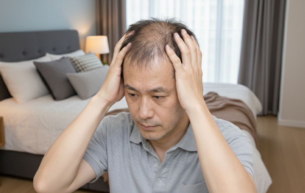 びまん性脱毛症_男